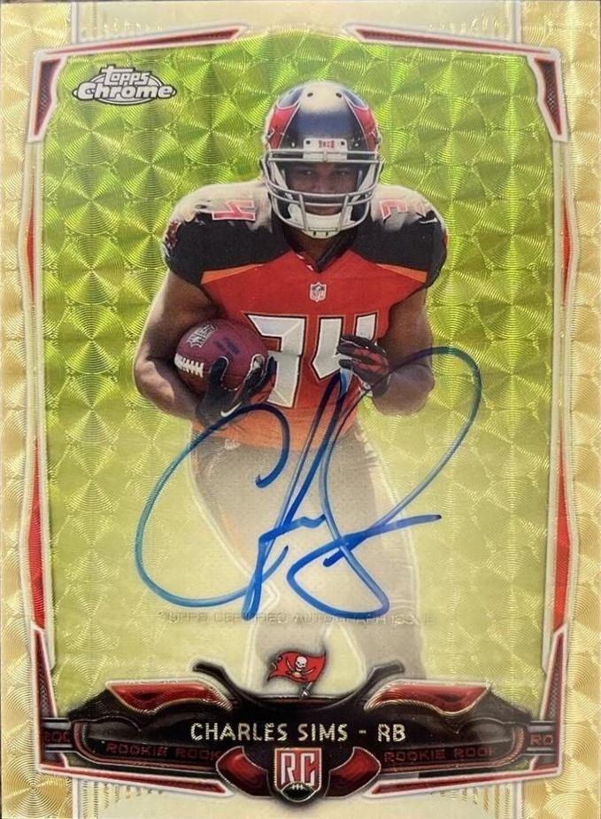 Charles Sims [Autograph Superfractor] #191