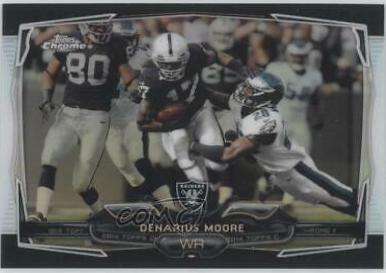 Denarius Moore [Black Refractor] #75