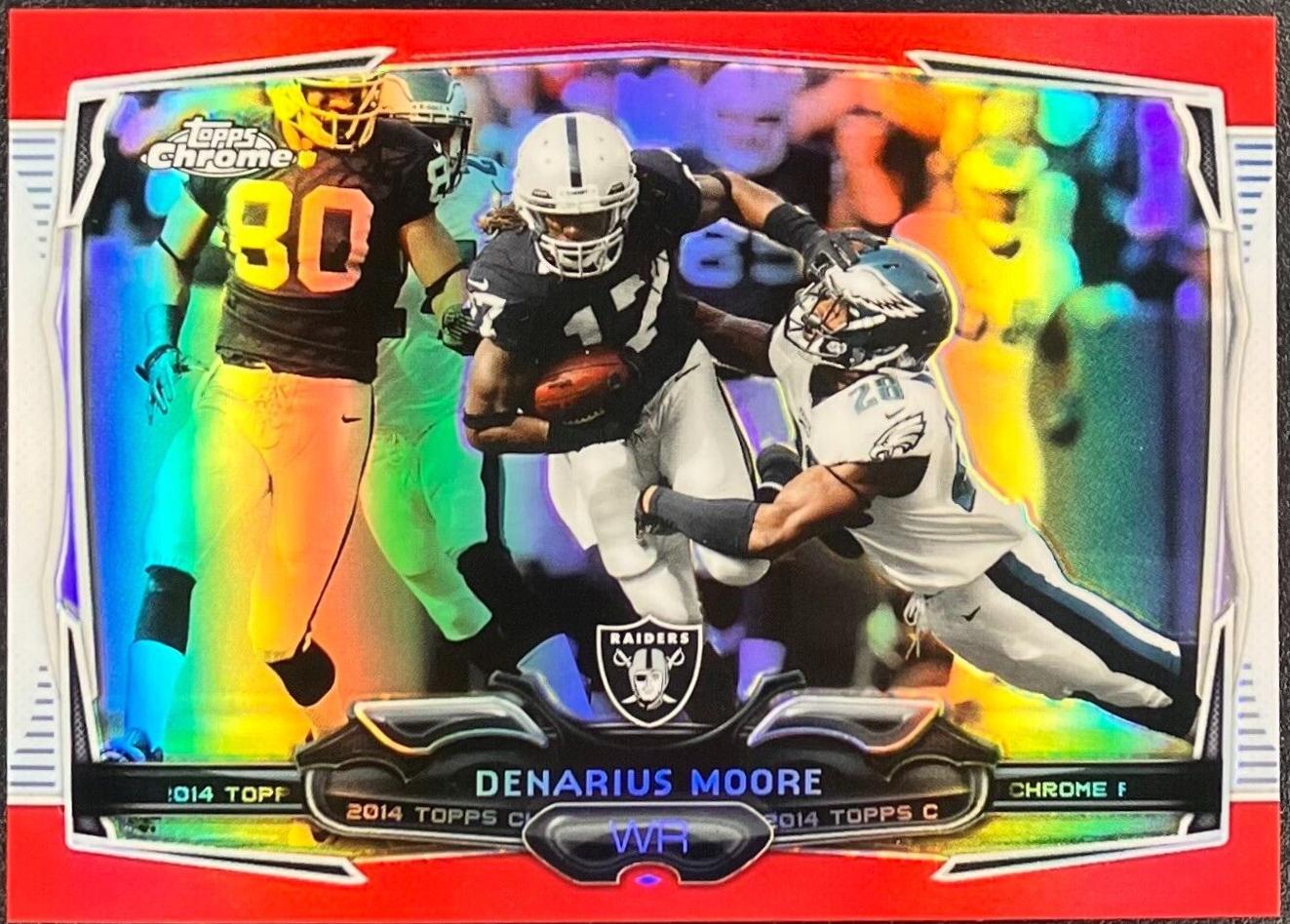 Denarius Moore [Red Refractor] #75
