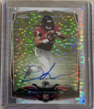 Devonta Freeman [Autograph Pulsar Refractor] #216