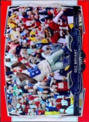 Dez Bryant [White Jersey Red Refractor] #78