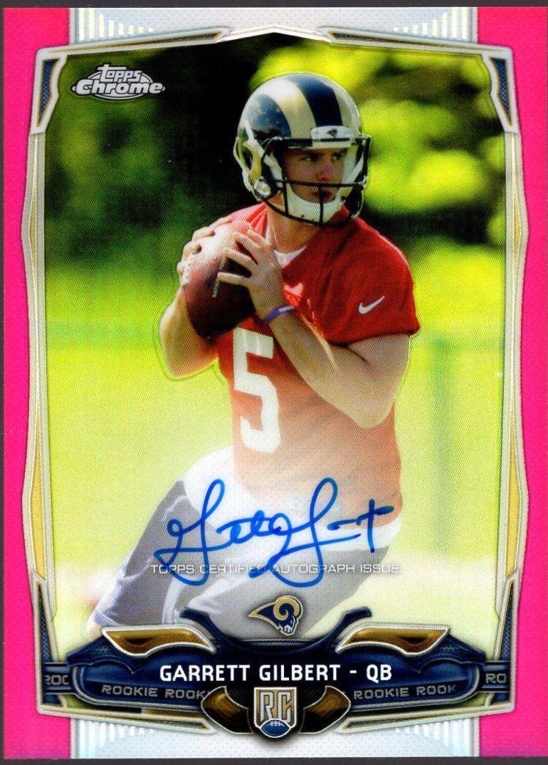 Garrett Gilbert [Autograph Pink Refractor] #224