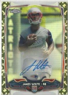 James White [Autograph Camo Refractor] #222