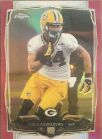 Jared Abbrederis [Pink Refractor] #130