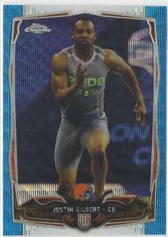Justin Gilbert [Blue Wave Refractor] #152