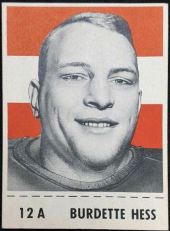 Burdette Hess #12A