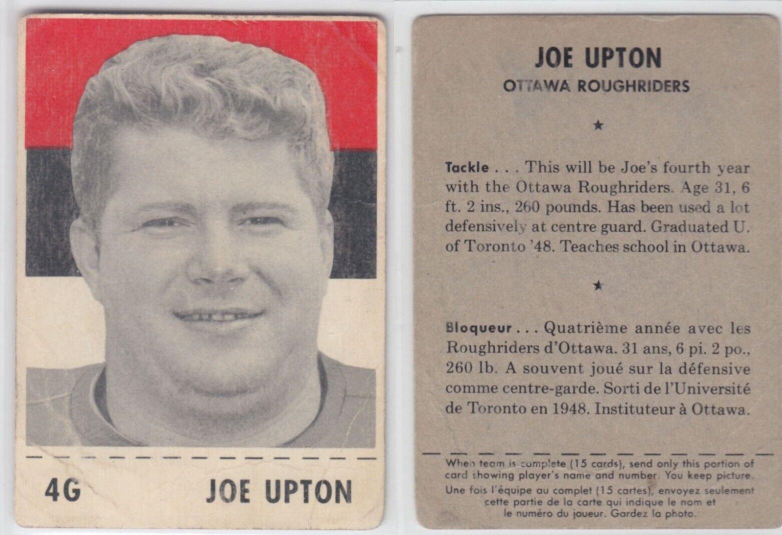 Joe Upton #4G
