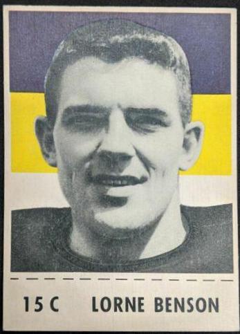 Lorne Benson #15C