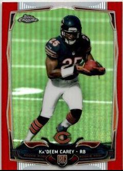 Ka'Deem Carey [Red Refractor] #188