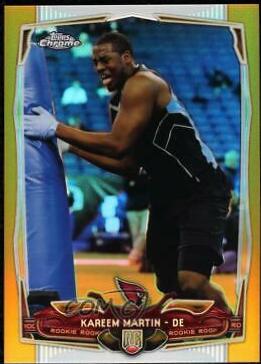 Kareem Martin [Gold Refractor] #162