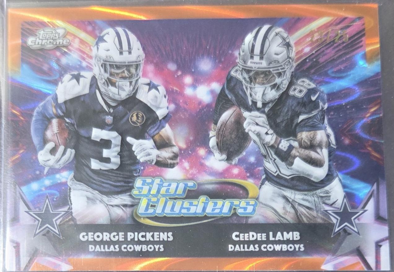 CeeDee Lamb / George Pickens [Orange Galactic] #SC-8