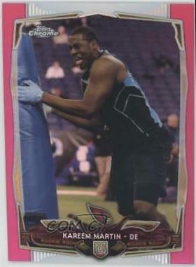 Kareem Martin [Pink Refractor] #162