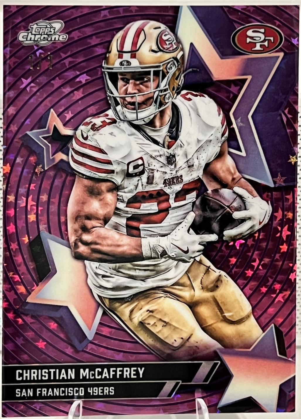 Christian McCaffrey [Pink] #SF-47