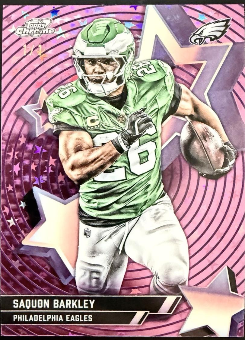 Saquon Barkley [Pink] #SF-42