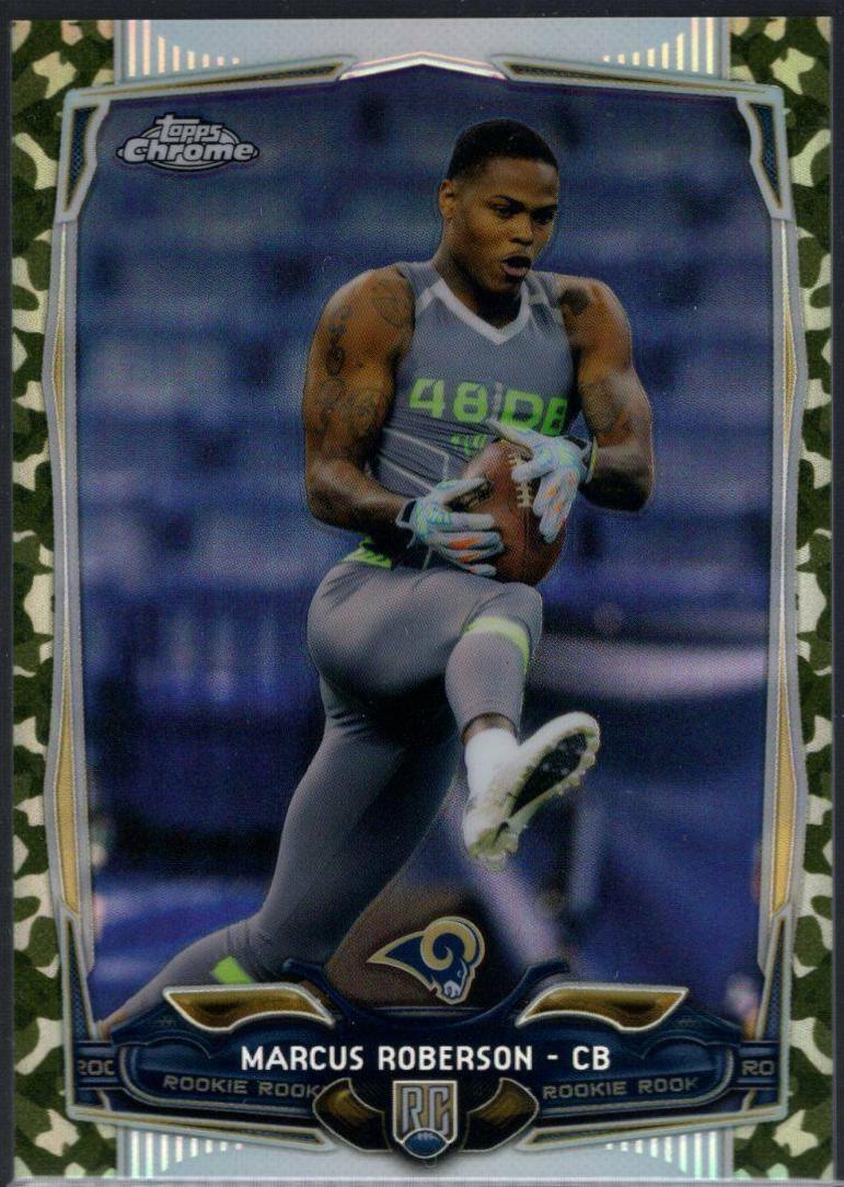 Marcus Roberson [Camo Refractor] #190
