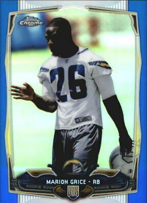 Marion Grice [Blue Refractor] #122