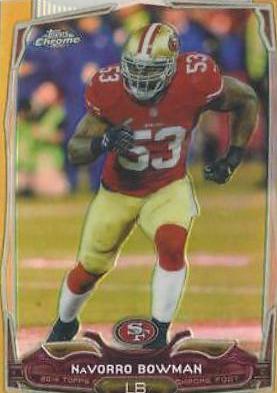 NaVorro Bowman [Gold Refractor] #20