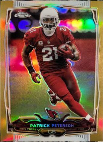 Patrick Peterson [Gold Refractor] #39