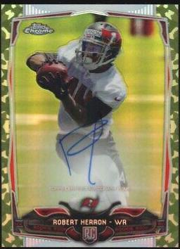 Robert Herron [Autograph Camo Refractor] #200