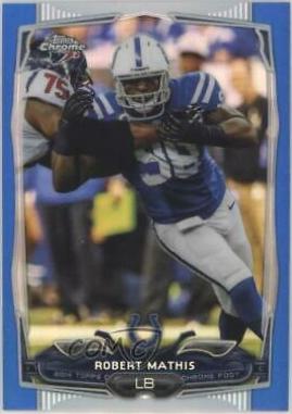 Robert Mathis [Blue Refractor] #80
