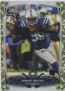 Robert Mathis [Camo Refractor] #80