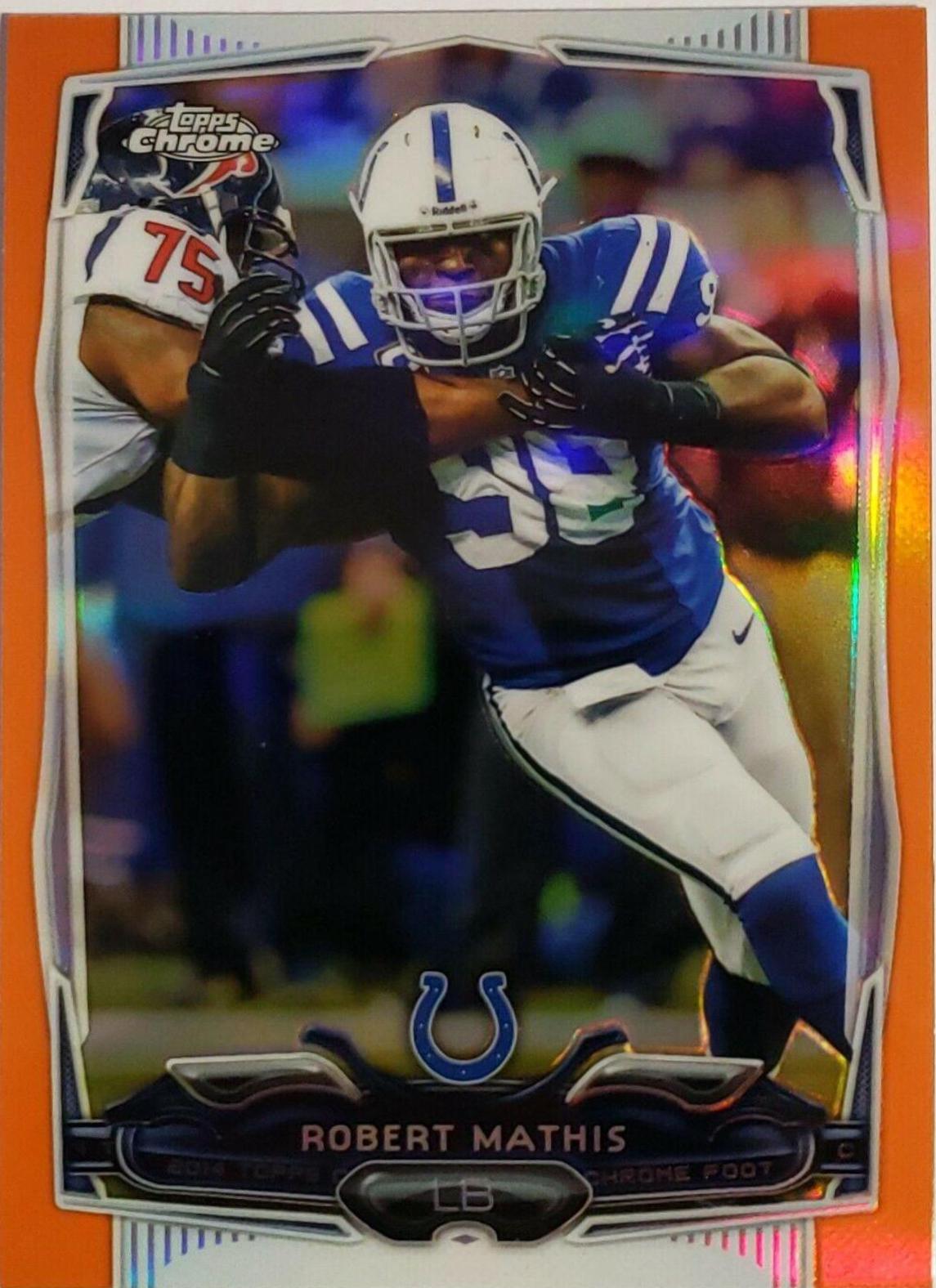 Robert Mathis [Orange Refractor] #80