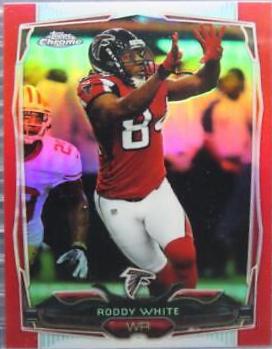 Roddy White [Red Jersey Red Refractor] #99