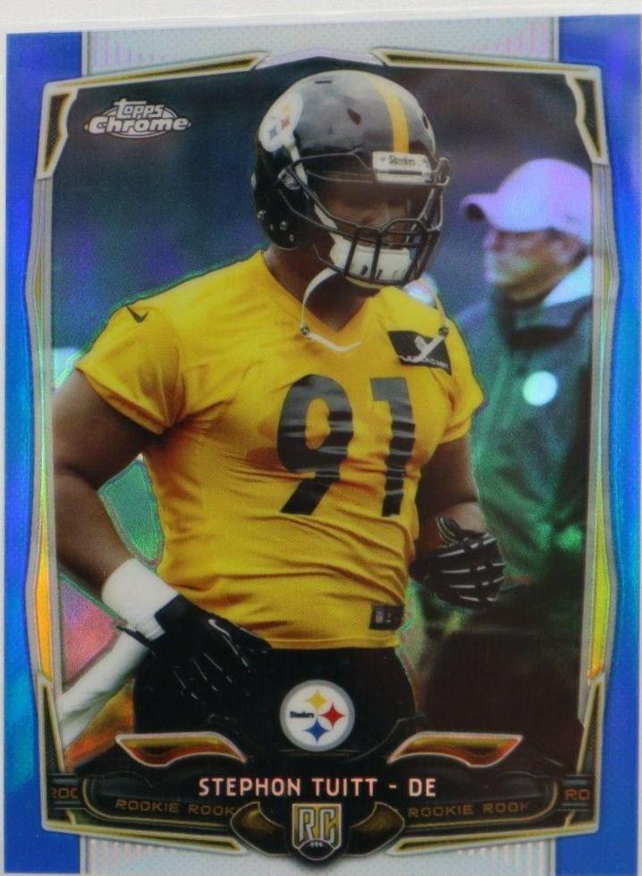 Stephon Tuitt [Blue Refractor] #210