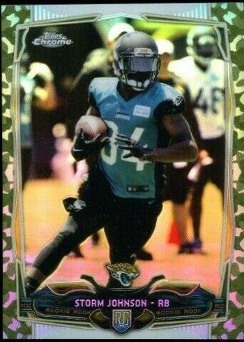 Storm Johnson [Camo Refractor] #134