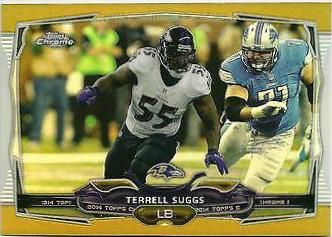 Terrell Suggs [Gold Refractor] #37