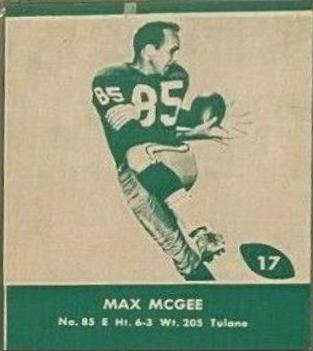 Max McGee #17