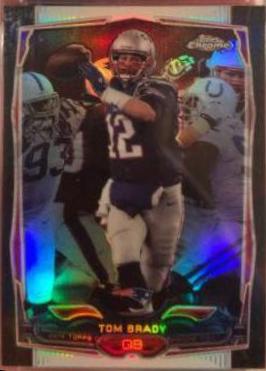 Tom Brady [Blue Jersey Black Refractor] #62