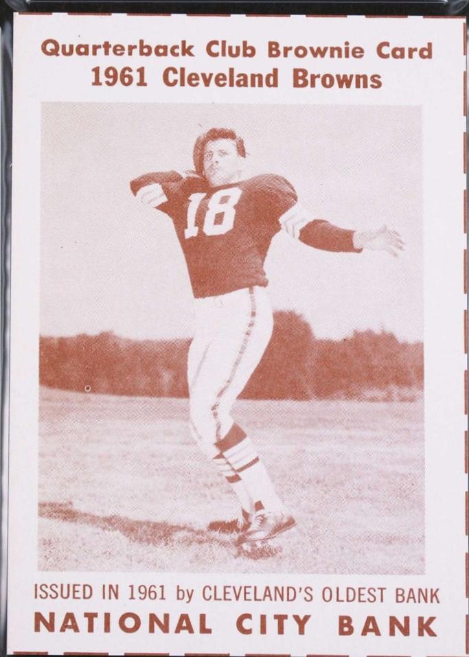 Len Dawson [Browns Hand Cut] #1