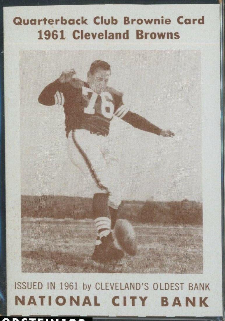 Lou Groza [Hand Cut] #1