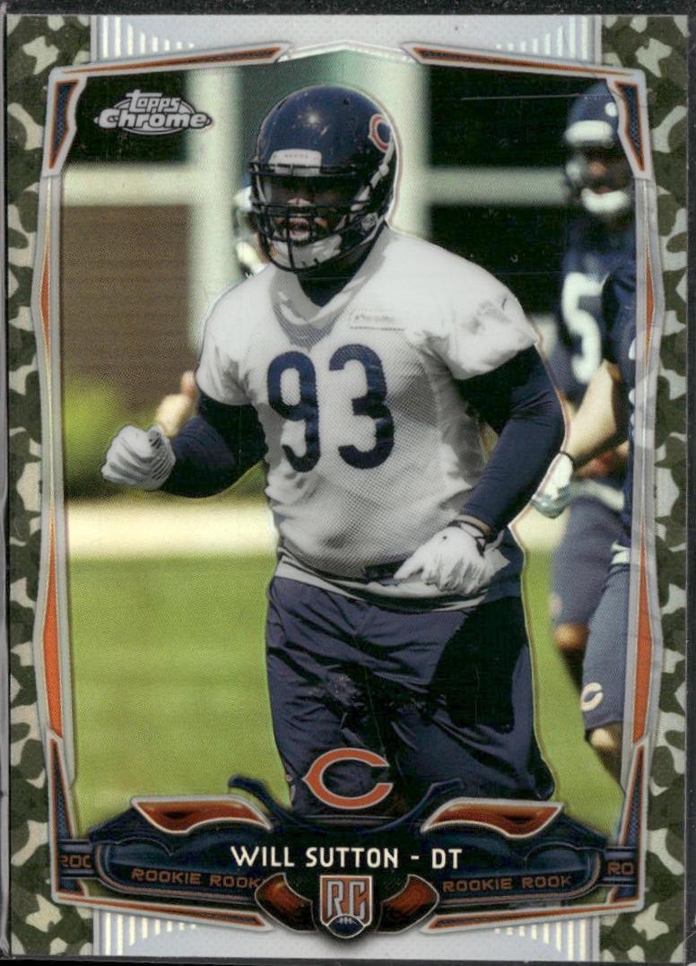 Will Sutton [Camo Refractor] #170