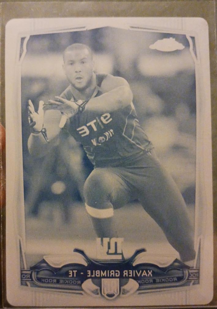 Xavier Grimble [Printing Plate] #156
