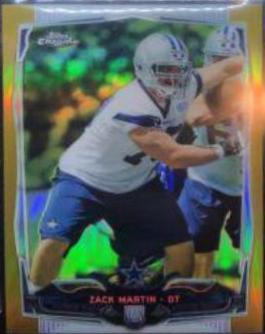 Zack Martin [Gold Refractor] #207