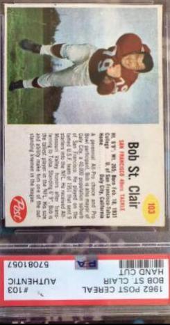 Bob St. Clair #103