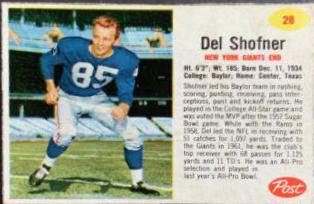 Del Shofner #28