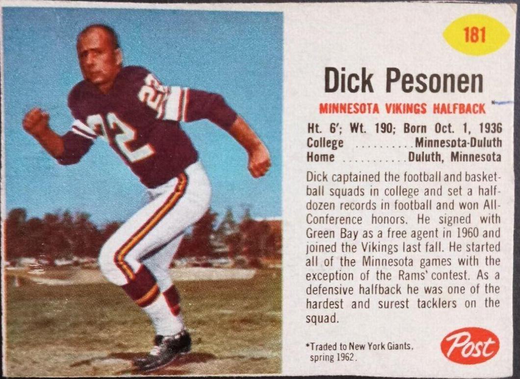 Dick Pesonen #181