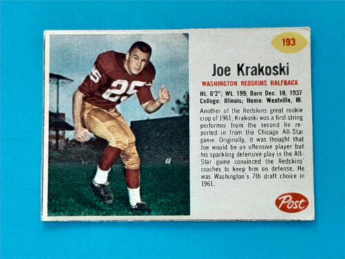 Joe Krakoski #193