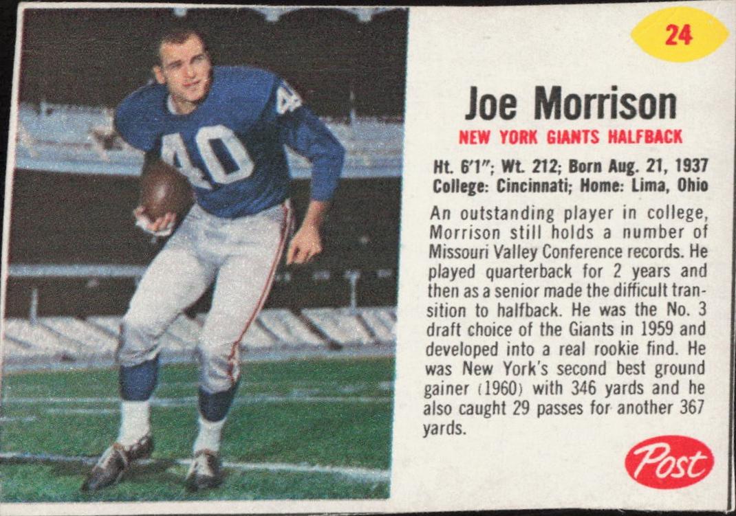 Joe Morrison #24
