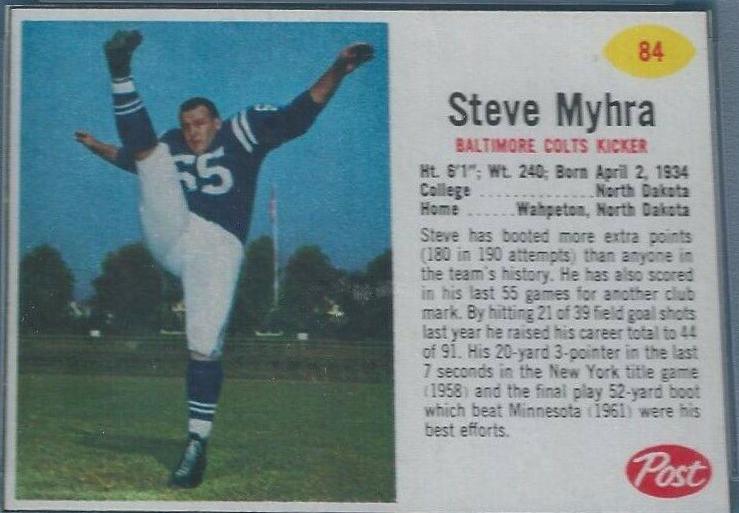 Steve Myhra #84