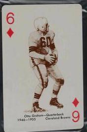Otto Graham [6 of Diamonds]
