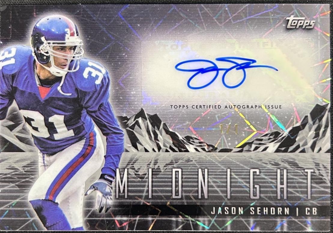 Jason Sehorn [Black Light] #HZS-JS