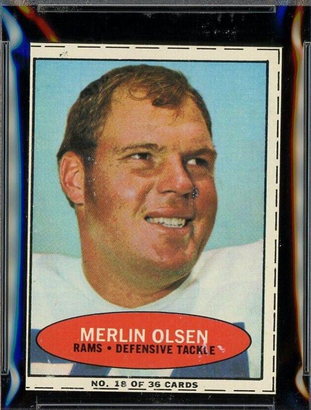 Merlin Olsen [Hand Cut] #18
