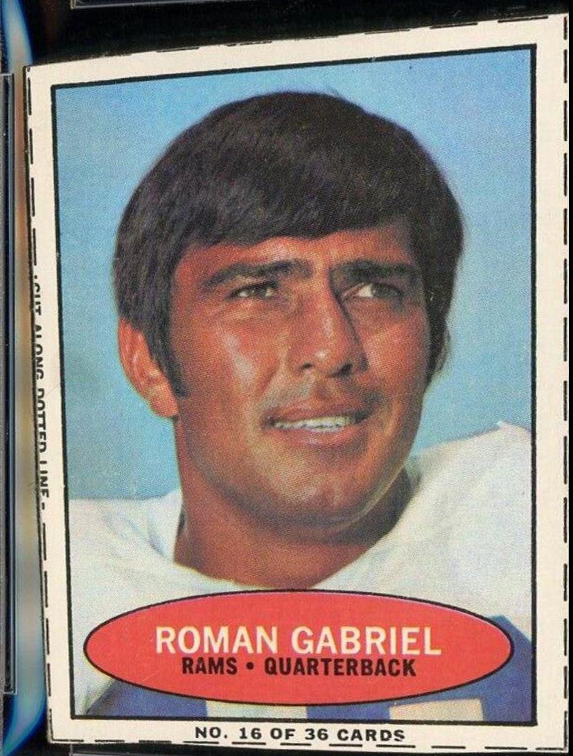 Roman Gabriel [Hand Cut] #16