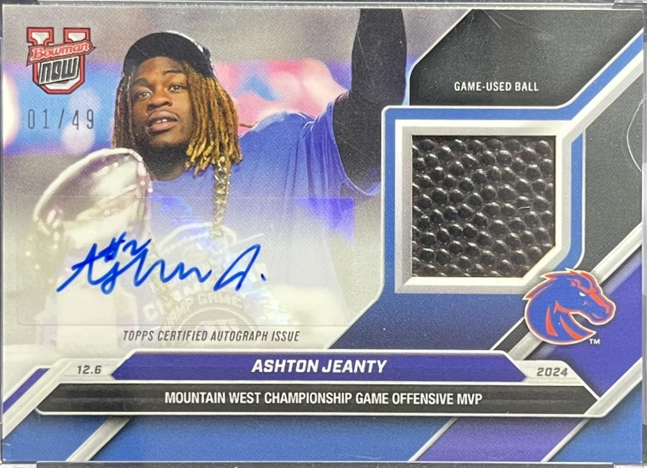 Ashton Jeanty [Blue] #53A