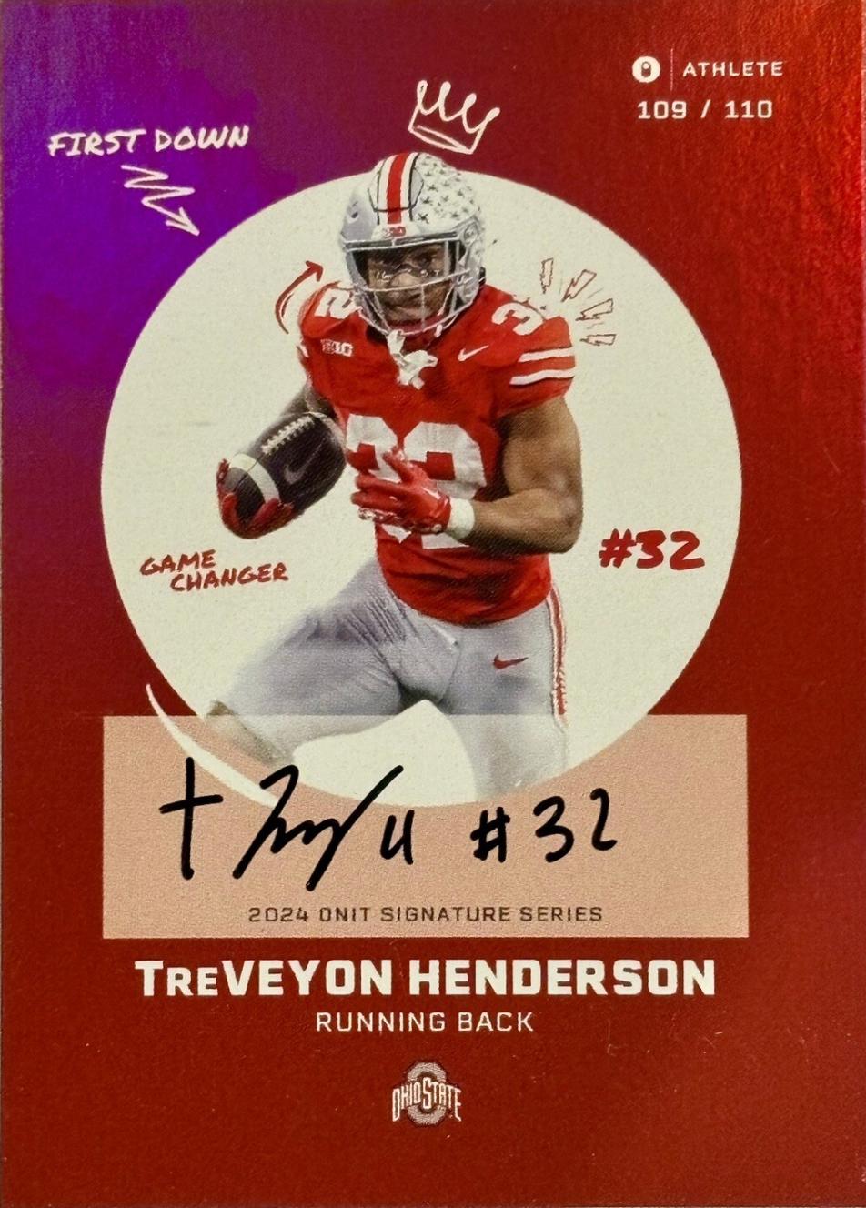 TreVeyon Henderson #S-34