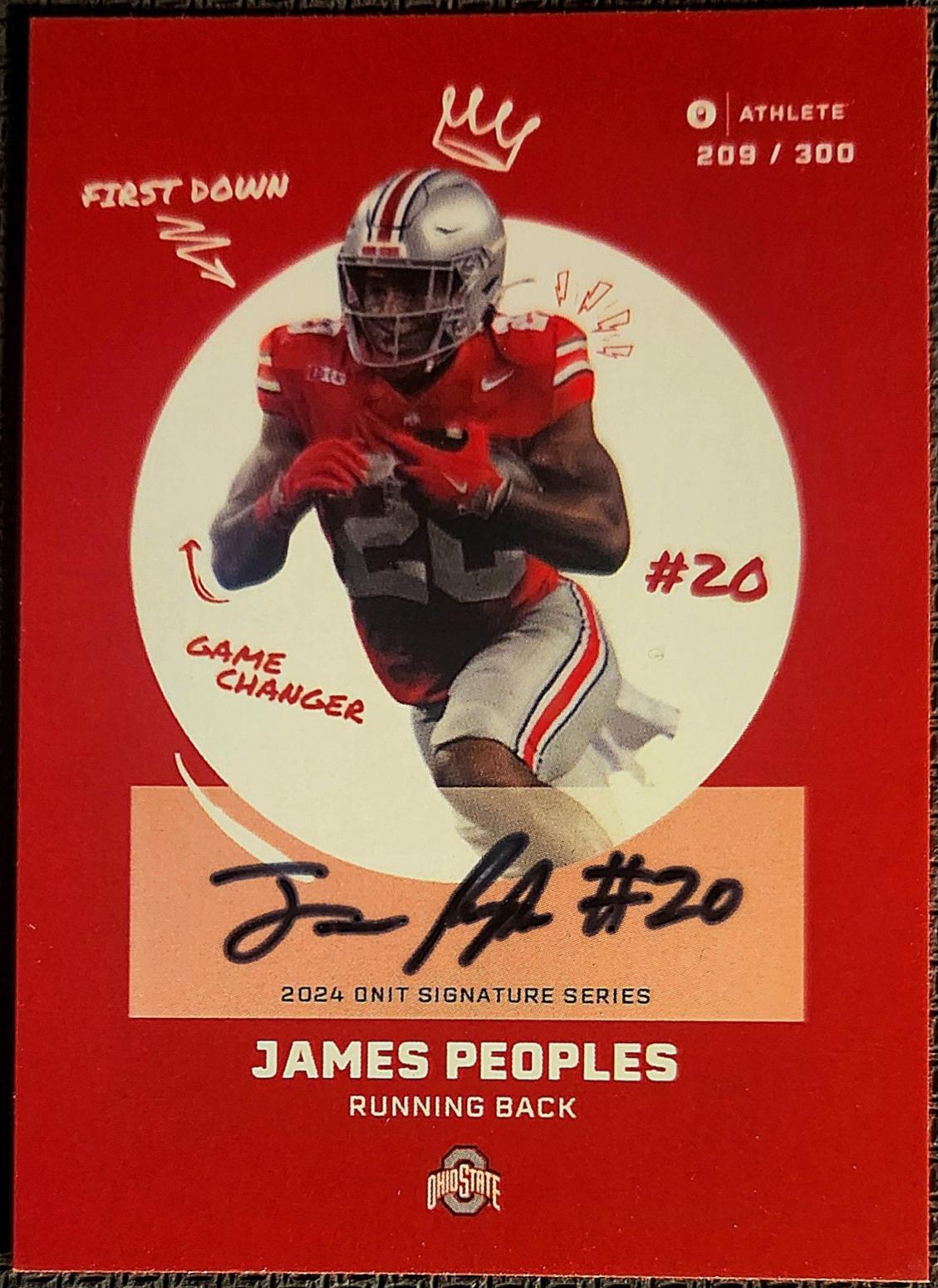 James Peoples #S-35